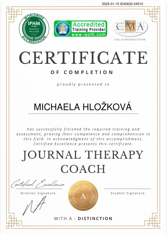 Jourmal therapy coach